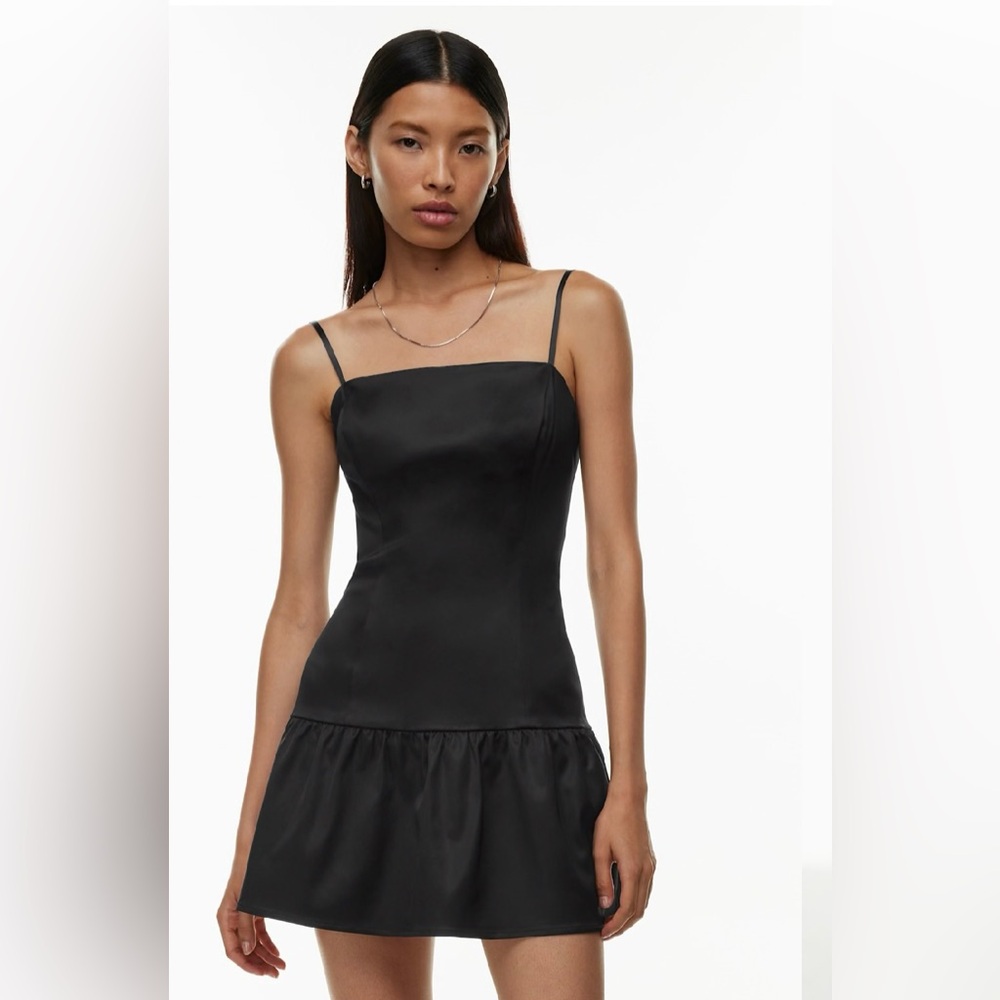 ARITZIA Sunday Best LilacTango Satin Dress Size 2